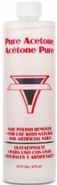 Pure Acetone Polish Remover 16 oz